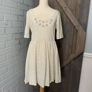 Keds Casual Dress with Embellished Neckline
